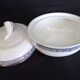 Coffee/tea service for 12 people in fine English porcelain, MAYA pattern