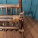 Vintage magazine rack in rattan and bamboo – 1960s/70s