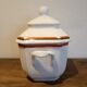 Porcelain sugar bowl