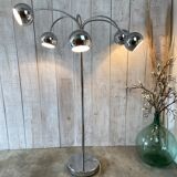 Vintage chrome floor lamp