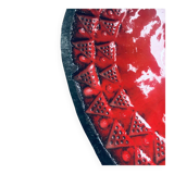 Brutalist Design Art Ceramic Bowl by Jan Nolf, Perignem, Belgium, 1950s