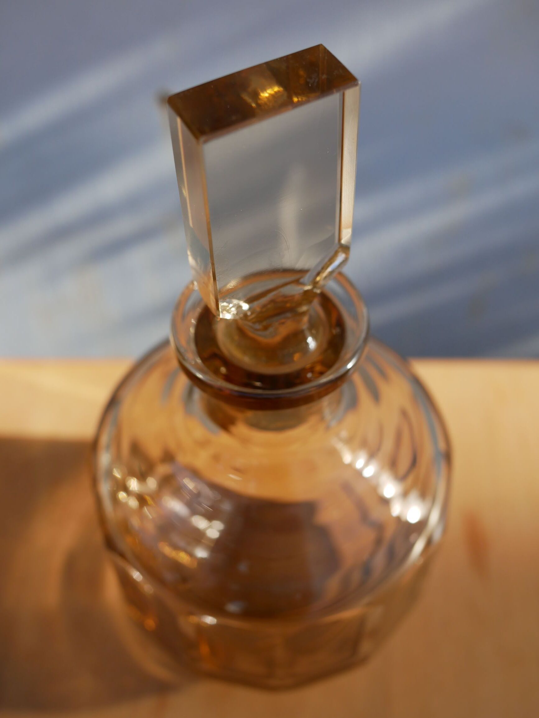 Glass carafe 60 years