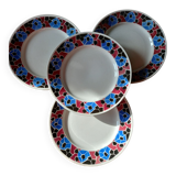 4 flat plates K.G Luneville model "Hohneck"