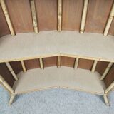 Rattan bar and stools