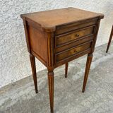 Pair of Louis XVI style bedside tables
