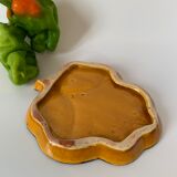 Plat en céramique émaillée
