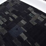 Black Vintage Hmep Patchwork Rug sku 3046
