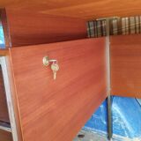 Vintage teak desk by Alain Richard