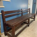 Vintage oak church pew 1940 /1950