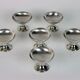 Set of six Carlo Alessi ice cups