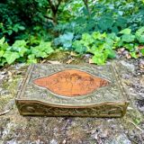 Large brass box from the Art Nouveau period.