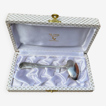 Silver plated baby spoon