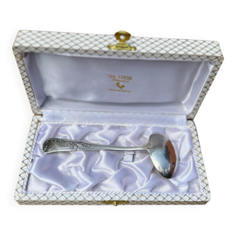 Silver plated baby spoon