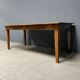 Rustic french farmhouse dining table made of oak and elm