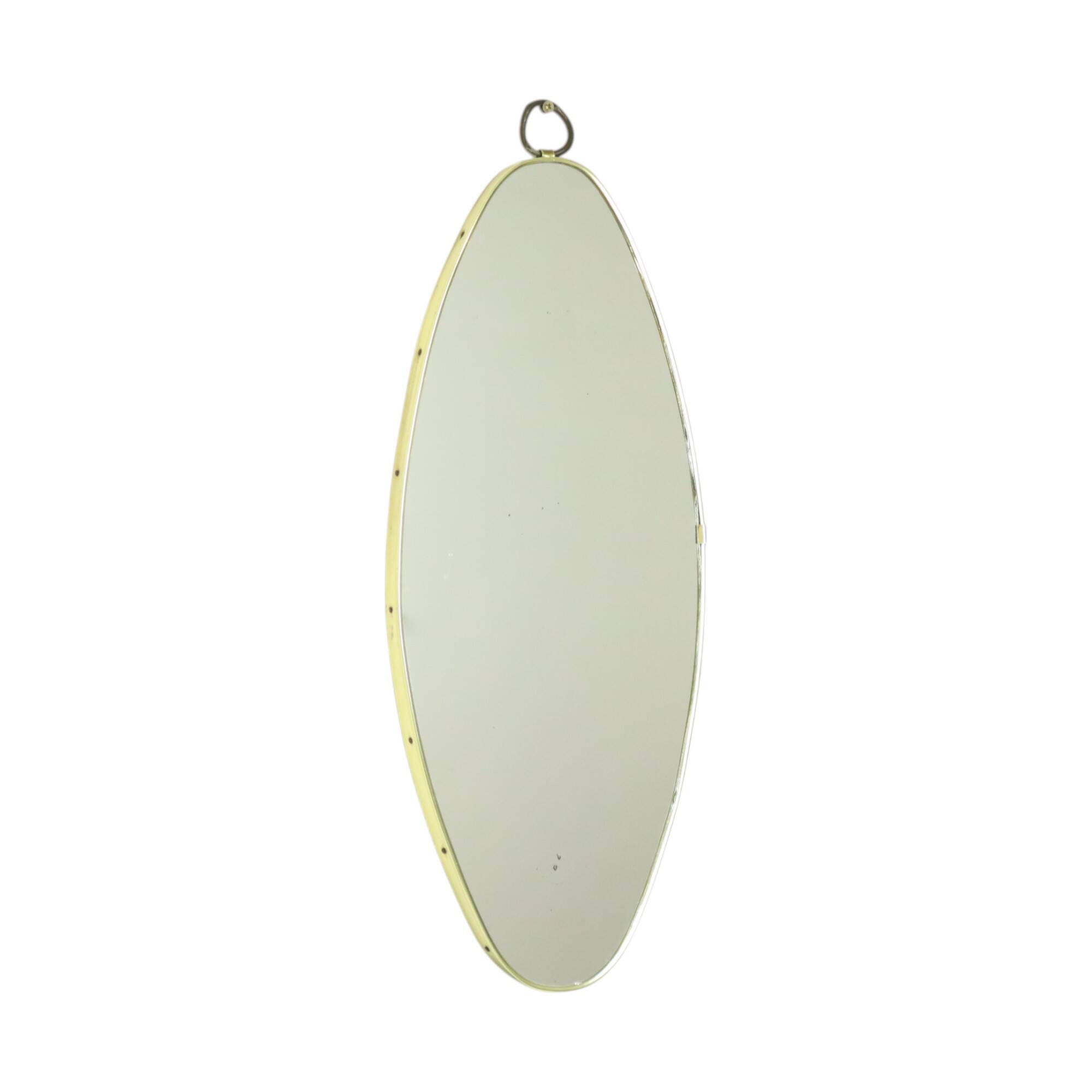 Mid Century Modern Freeform Mirror 50s Rockabilly