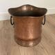 Old copper pot cover