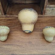 Set of 3 ceramic lions by Lisa Larson/Gustavsberg.