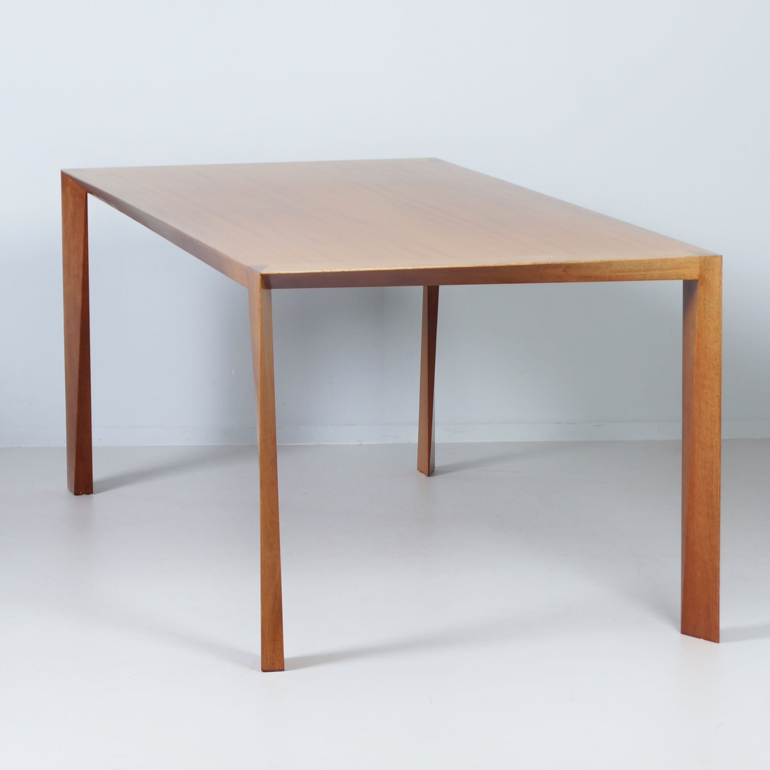 Dutch design dining table by Peter Overdijk for Frozen Fountain, Amsterdam, 1990s