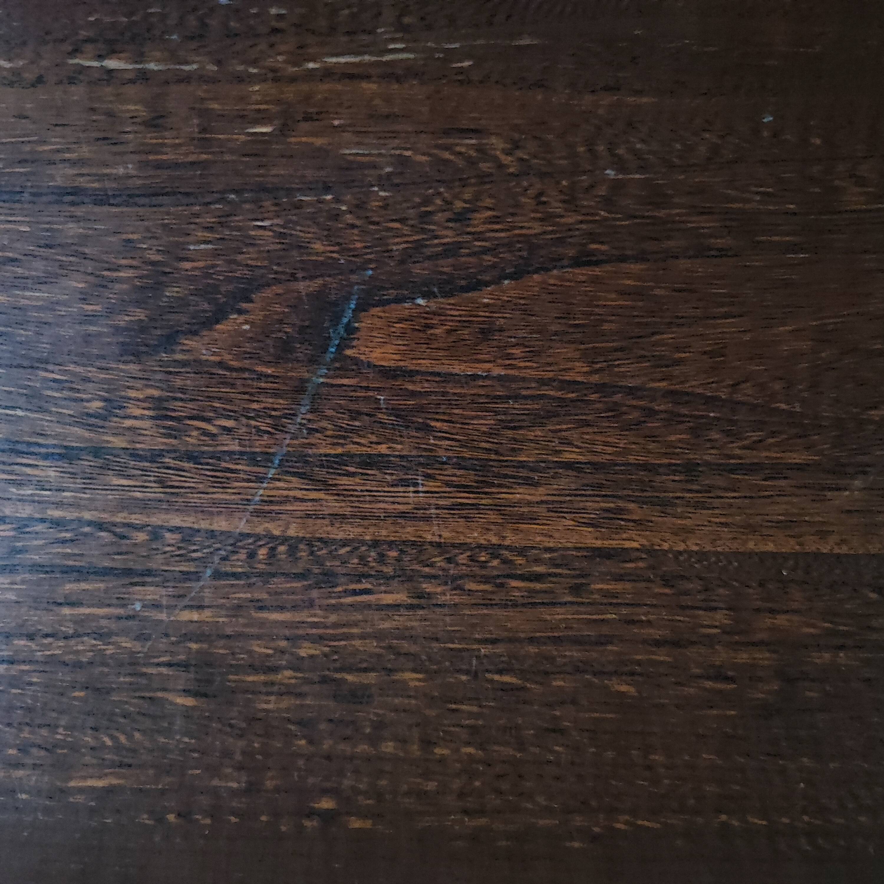 Vintage oval coffee table