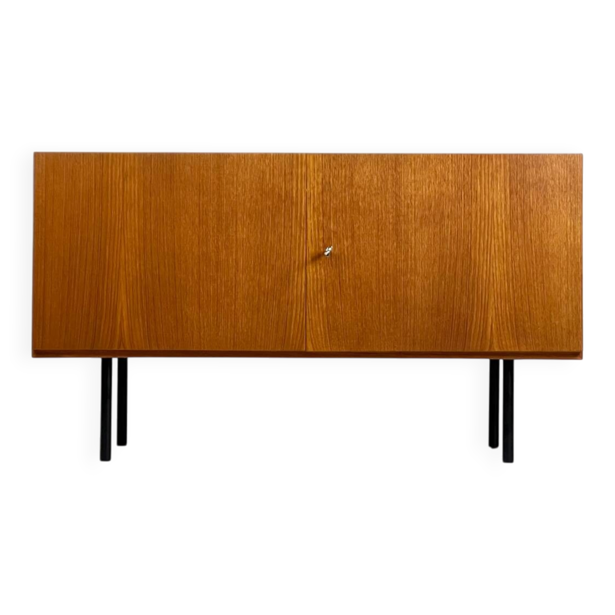 Vintage teak sideboard lowboard 60s mid-century design
