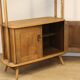 Vintage Ercol wooden bookcase, 1960