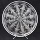 Dandelion cup signed Lalique VDA, glassware from Alsace