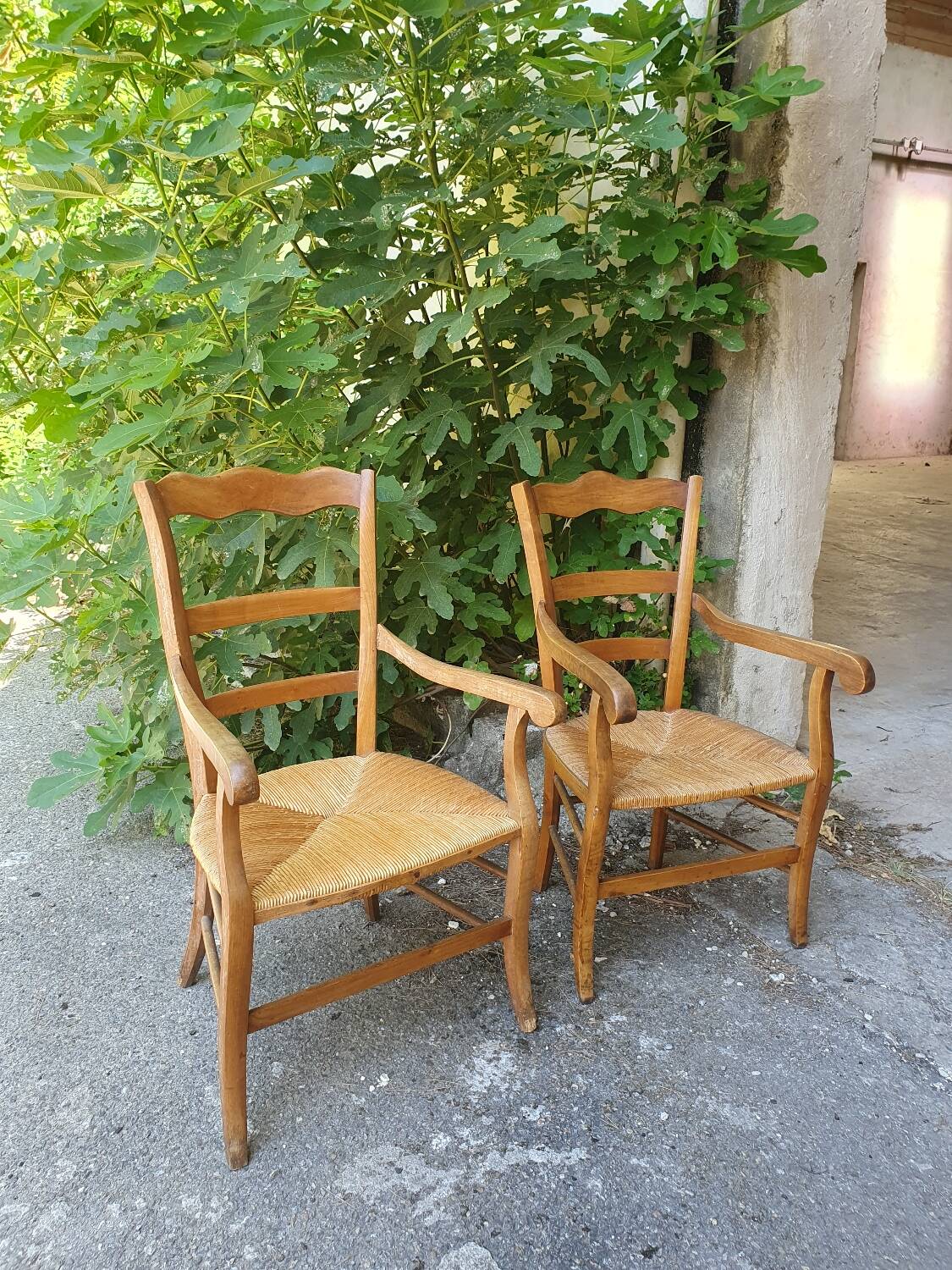 Pair of armchairs