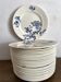 Sarreguemines ironstone flat plates, Damascus model