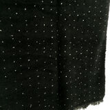 Moroccan Berber carpet Beni Ouarain with white polka dots 254x205cm