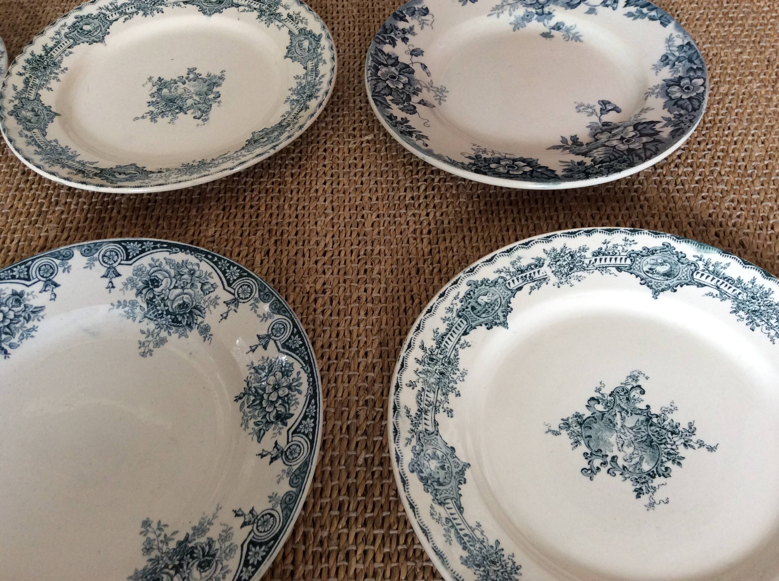 6 Terre de Fer flat plates