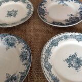 6 Terre de Fer flat plates