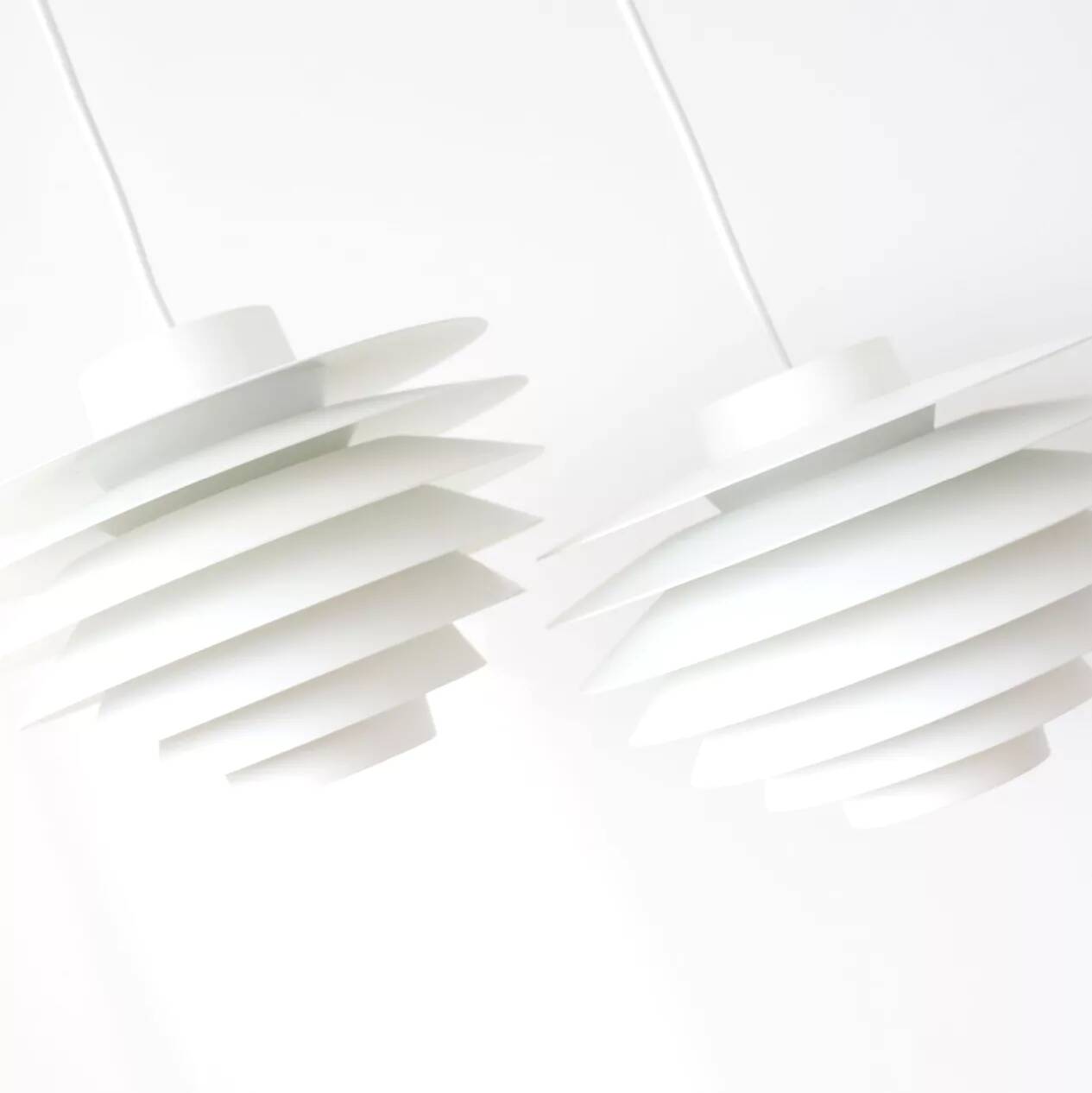 Pair of Verona lamps, design by S. Middelboe for Lyfa, Denmark 1968