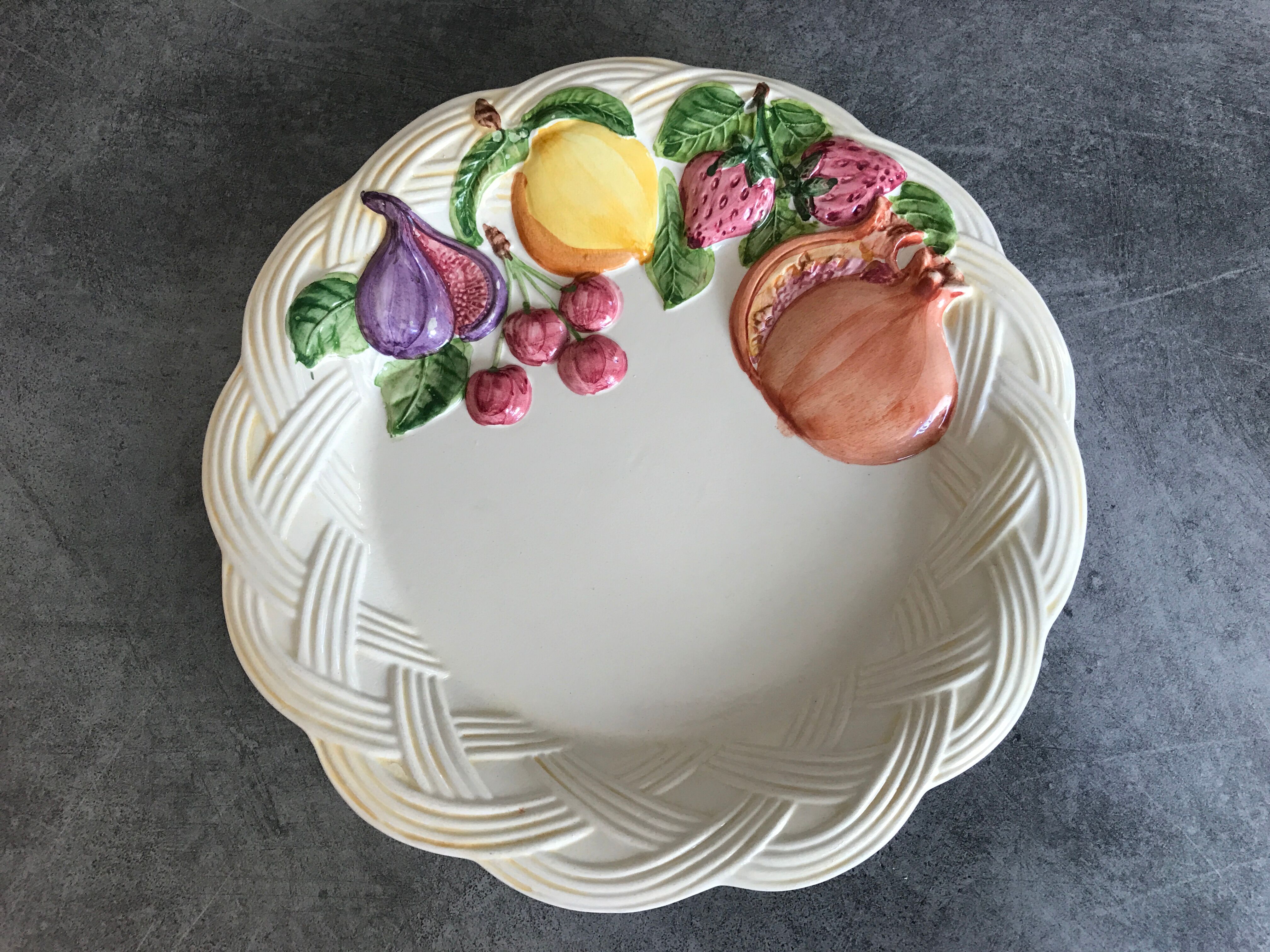 Vintage plate