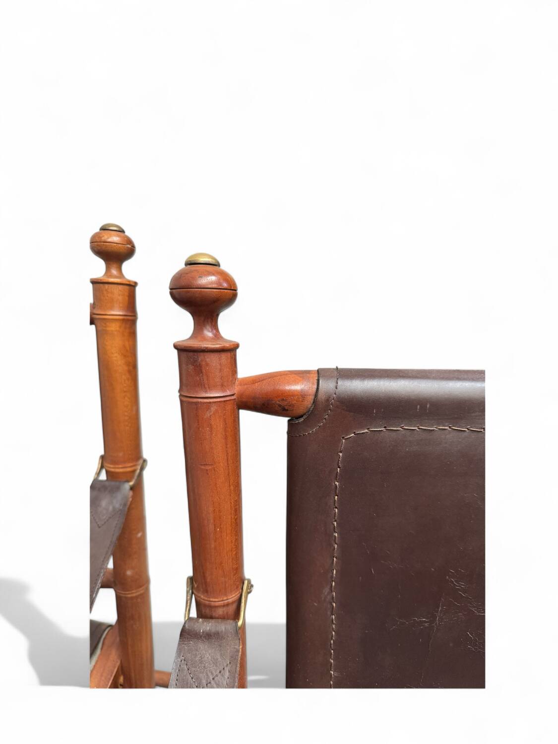 Paire de chaises coloniales faux bambous 1960’s