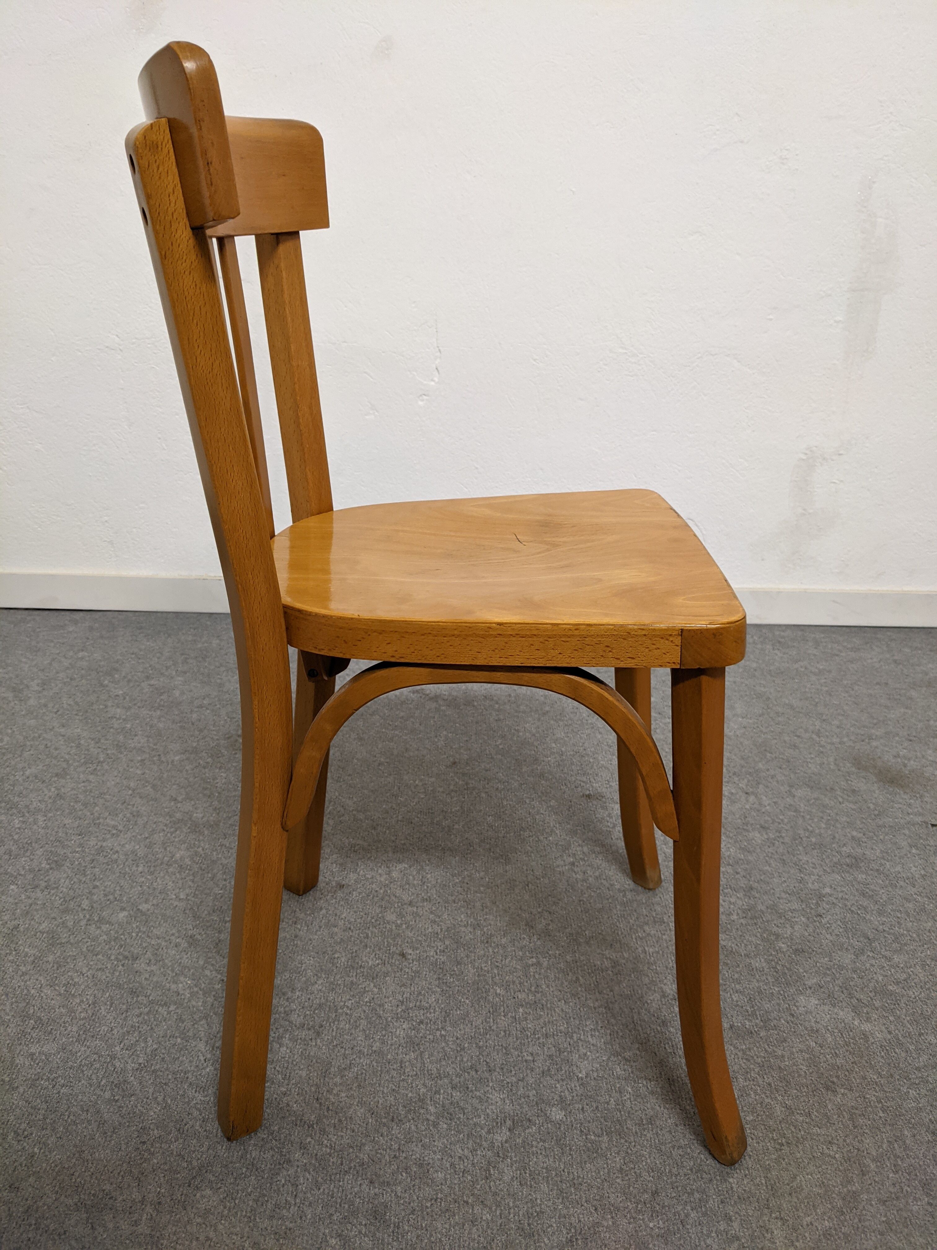 5 Baumann bistro chairs from the 1950s