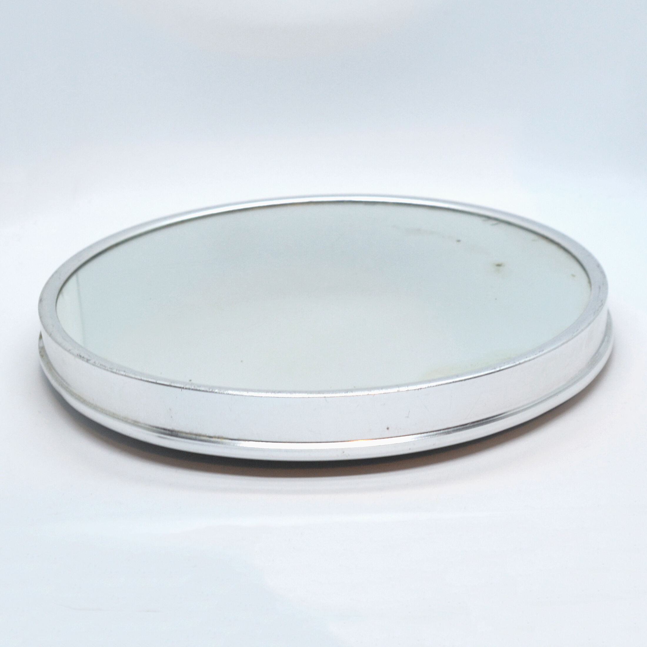 Revolving tray, mirror springform cake tin, Germany, 1960s