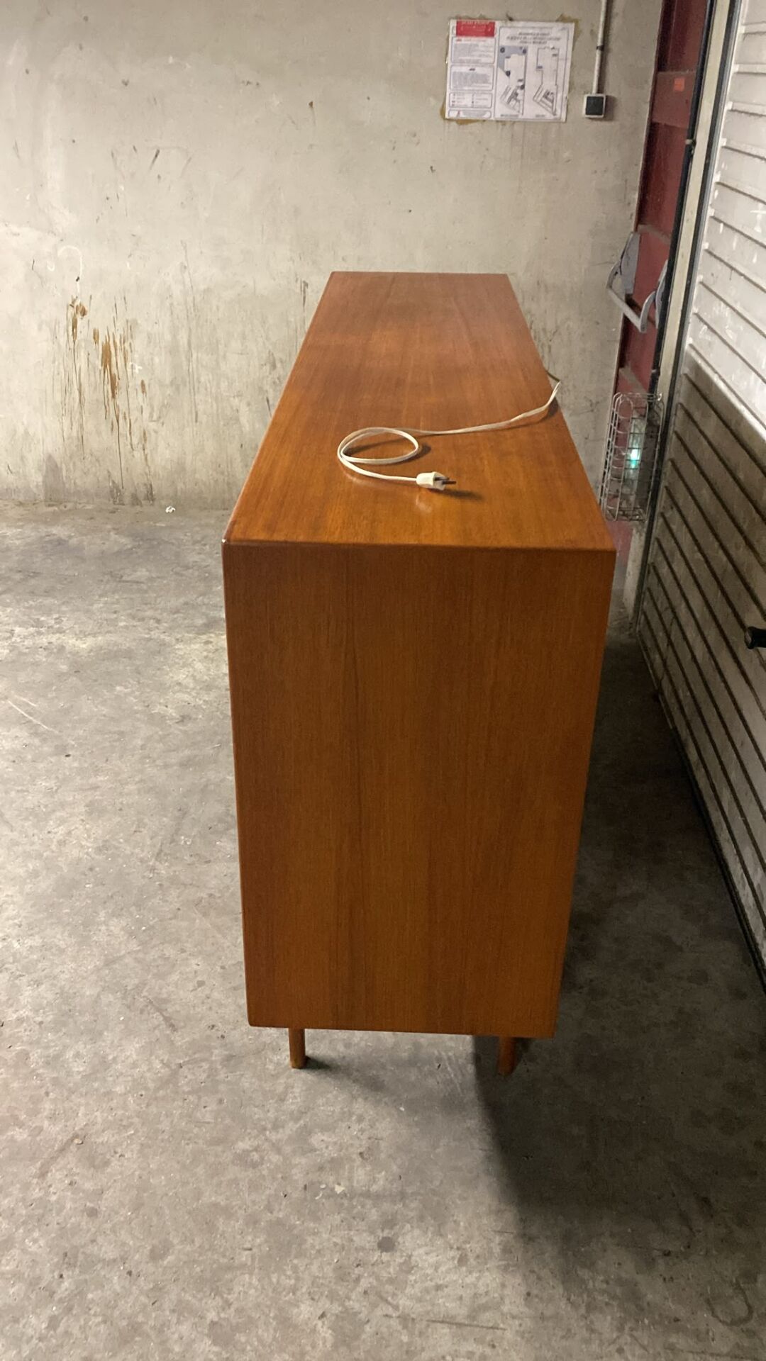 Vintage Scandinavian teak enfilade Clausen & son