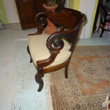 Mahogany armchair