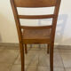 Set of 6 vintage wooden chairs — Monobloc licence assem