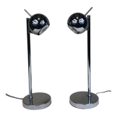 Paire de lampes eyeball Agemob chrome