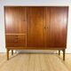 High mid-century modern teak sideboard – 1960s Scandinavian design