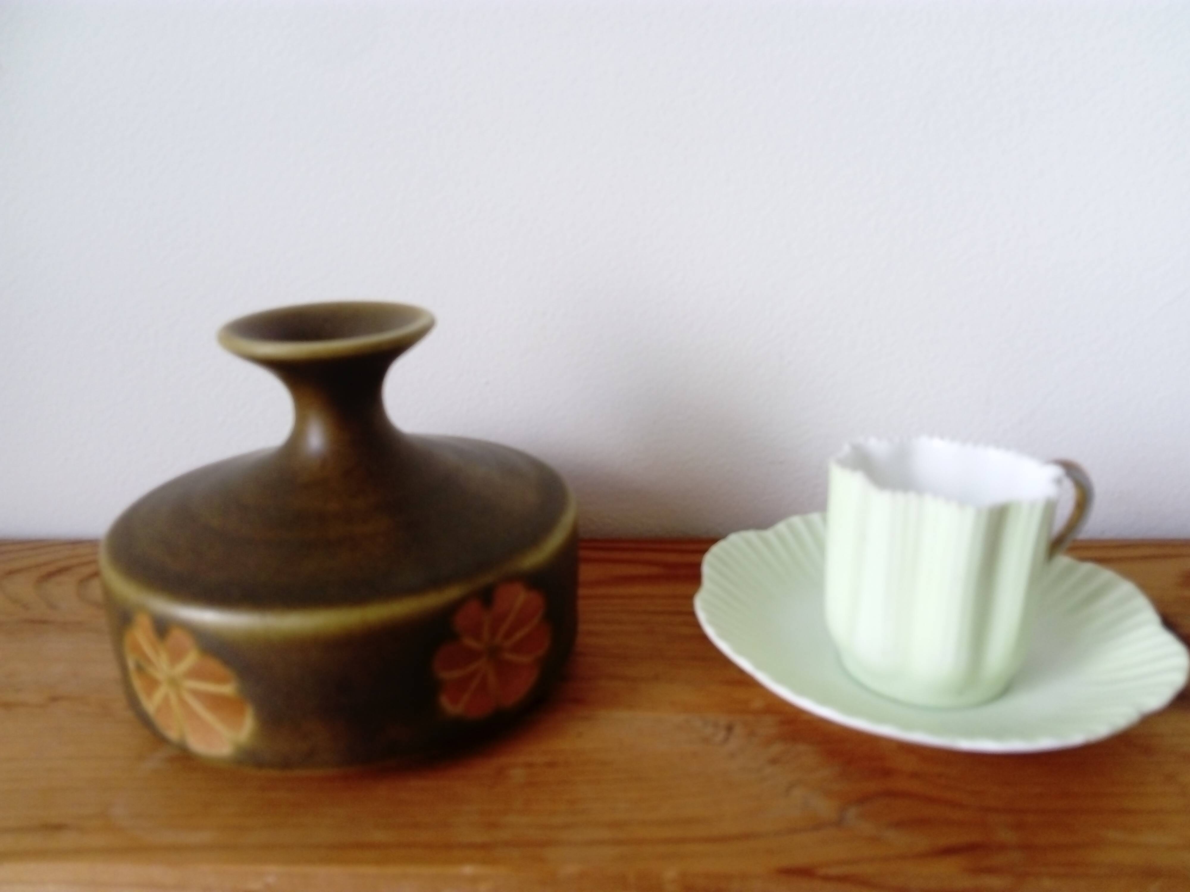 Vintage Japanese ceramic vase