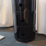 Glossy black componibili