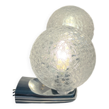 Pair of DusselPlastic wall lamps Germany, 1980s