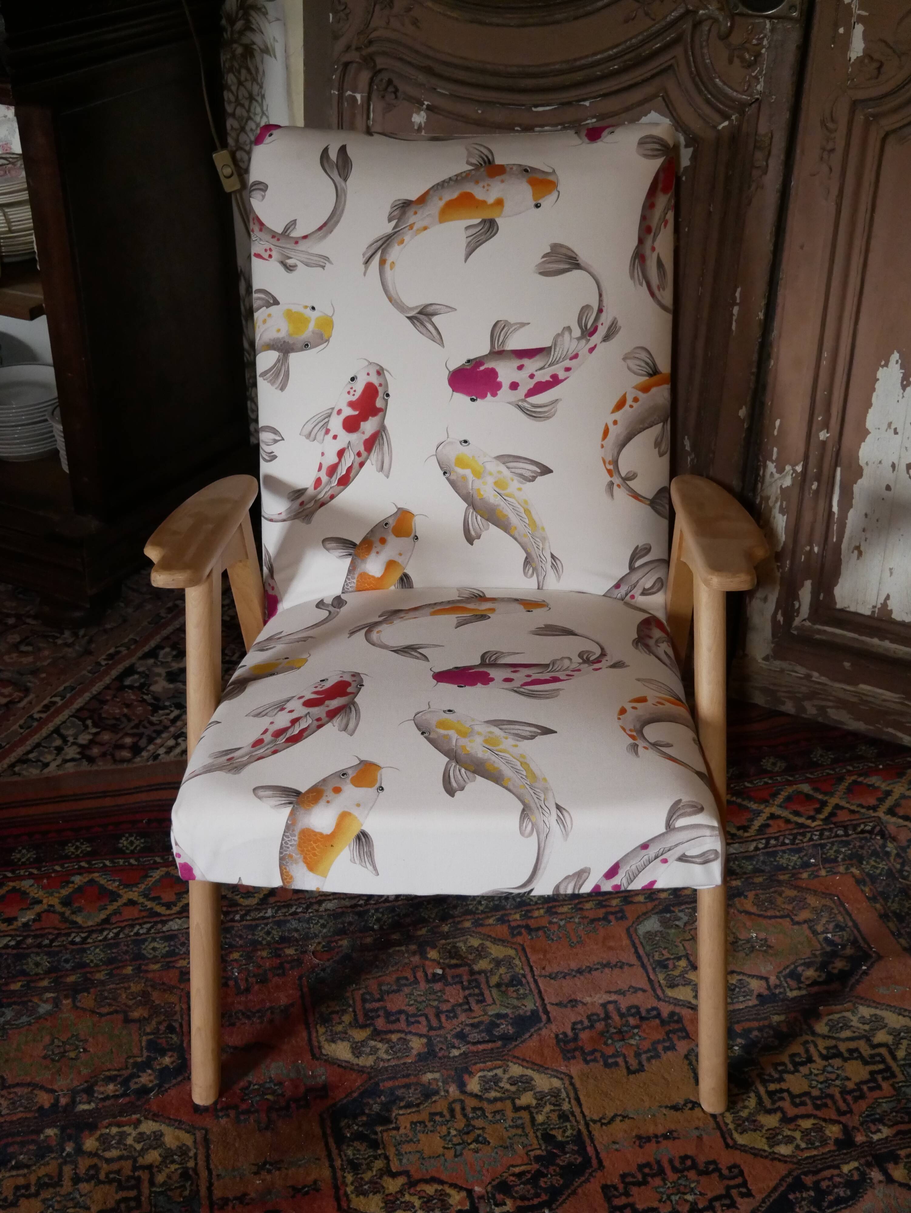 Scandinavian armchair Japandia