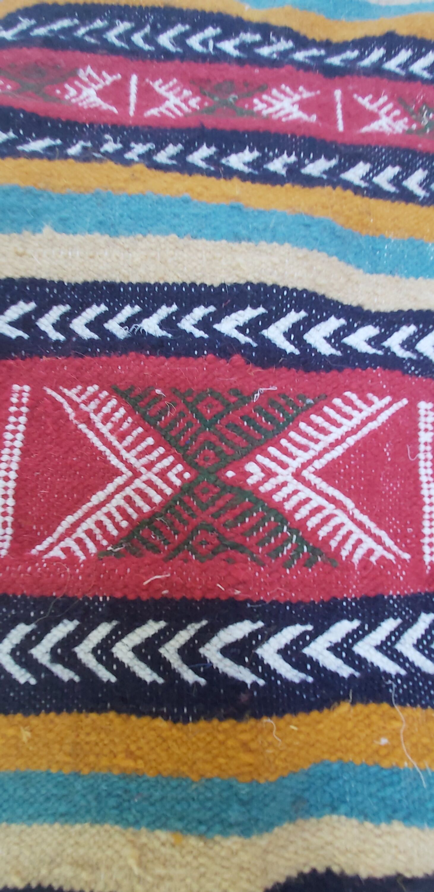 Traditional handmade ethnic carpet 100-55cm