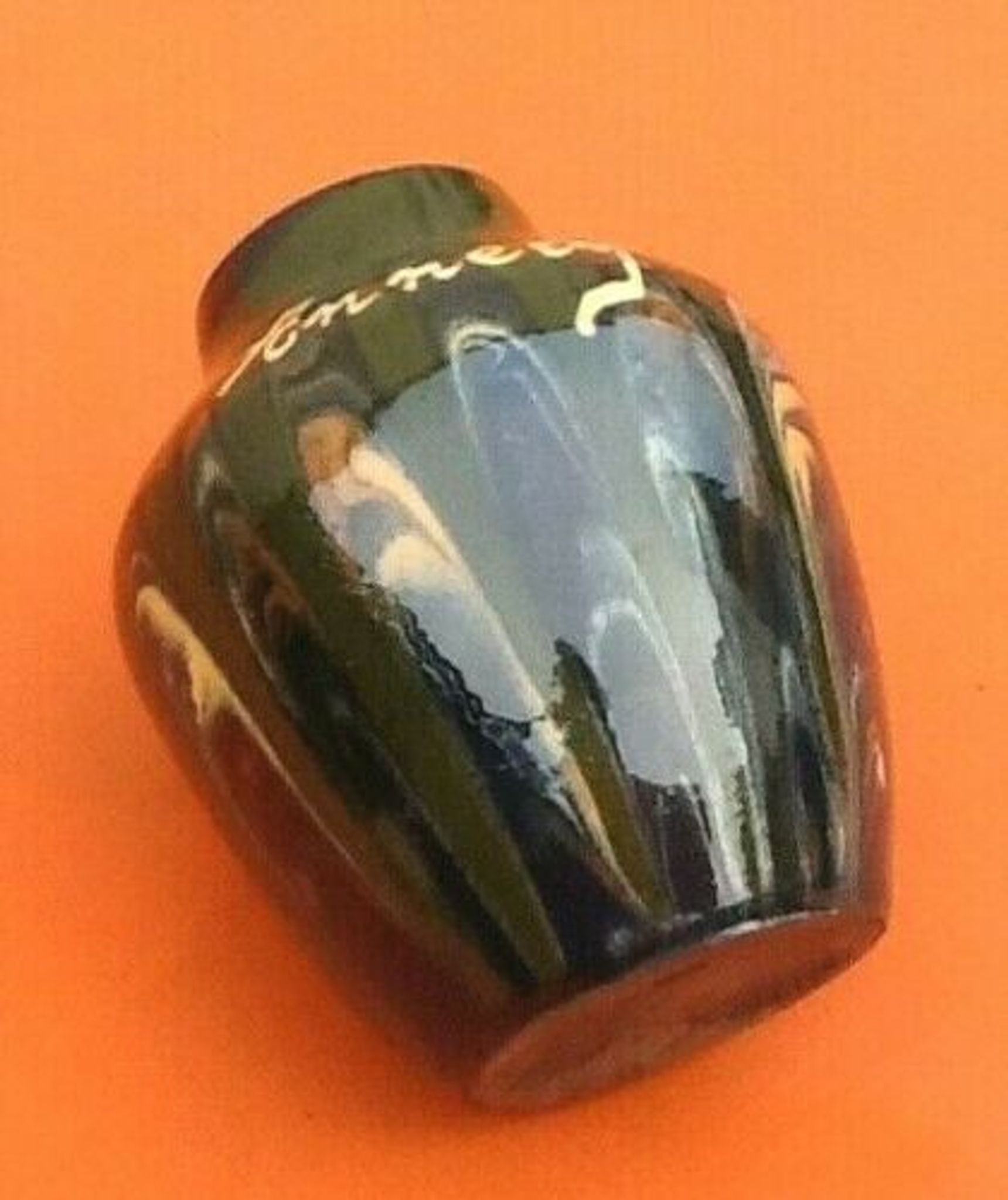 Vase F. Hertz Poterie Savoyarde Céramique Jaspée