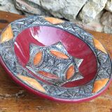 Moroccan ceramic dish