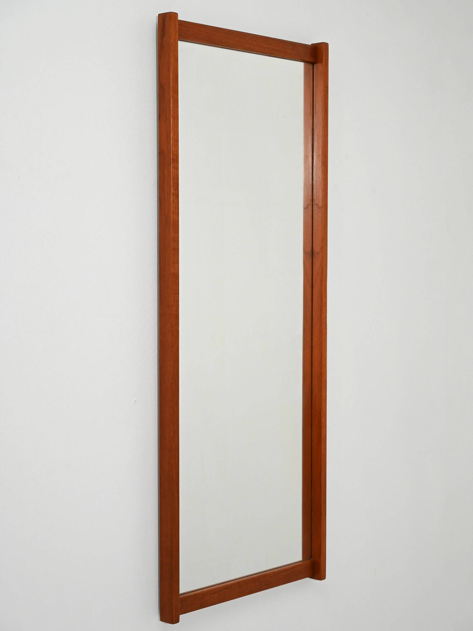 1960s Scandinavian teak mirror