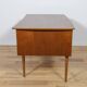 Mid-Century Freestanding Teak Desk, 1960s
